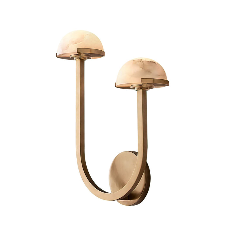 Lampe murale en albâtre Mushroom