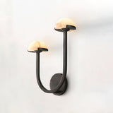 Lampe murale en albâtre Mushroom