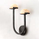 Lampe murale en albâtre Mushroom