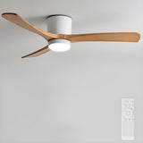 Ventilateur de plafond en bois
