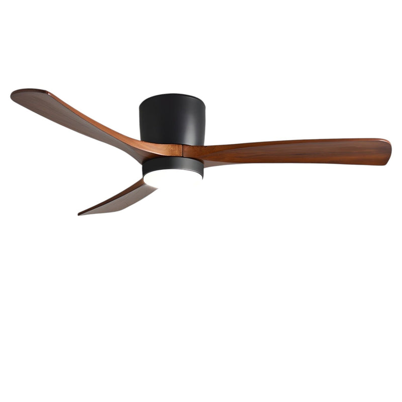 Ventilateur de plafond en bois