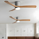 Ventilateur de plafond en bois
