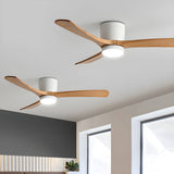 Ventilateur de plafond en bois