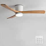 Ventilateur de plafond en bois