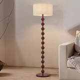 Lampadaire en bois Japandi