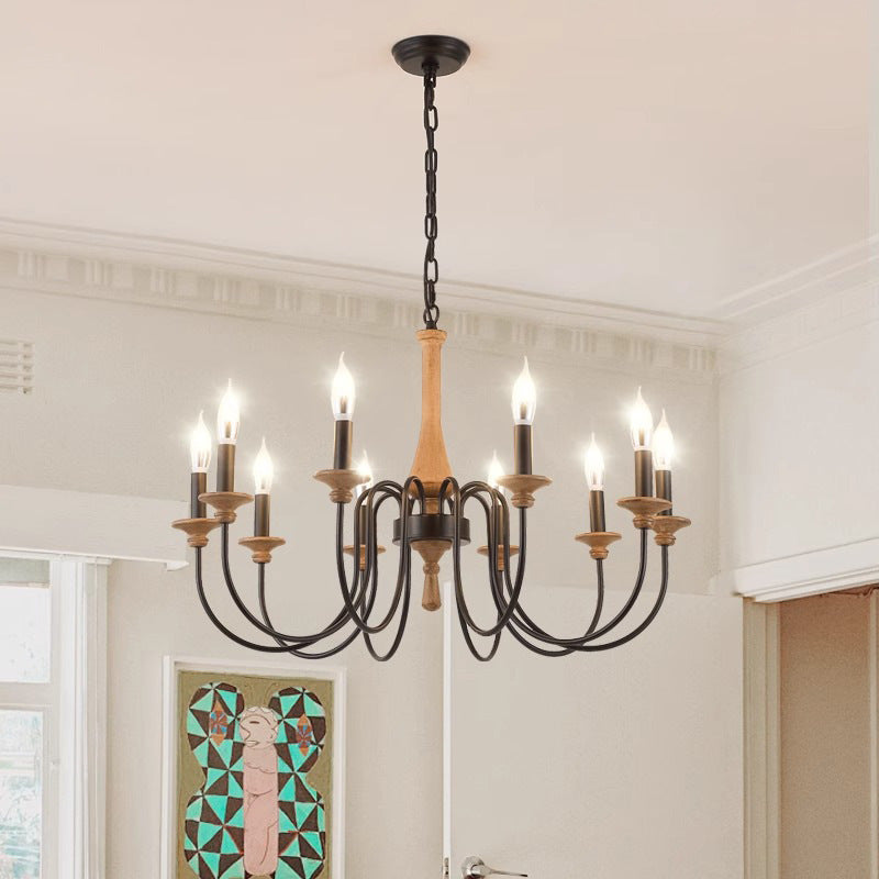 Chandelier de chambre à coucher vintage d'Irda