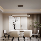 Chandelier de cuisine en or rose