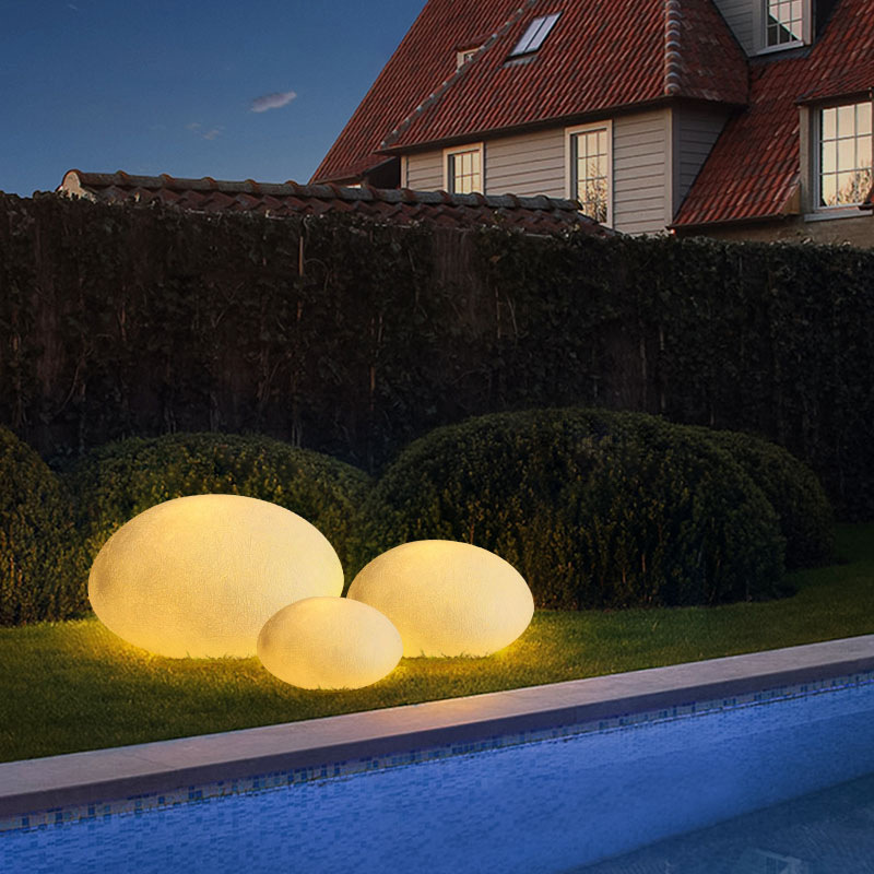 Lampes en pierre étanches pour l'extérieur