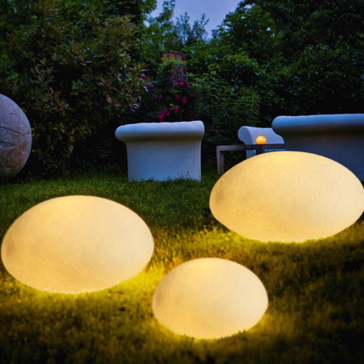 Lampes en pierre étanches pour l'extérieur