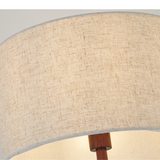 Lampadaire en bois Japandi