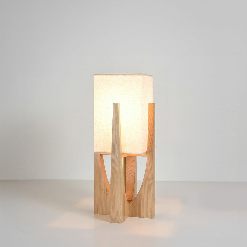 Lampadaire En Noyer De Style Japonais Lampe En Bois Massif Simple