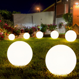 Lampe solaire sphérique pour le jardin