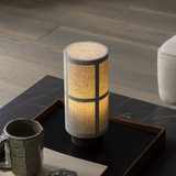 Lampe de table en soie japonaise