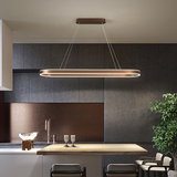 Chandelier de cuisine en or rose