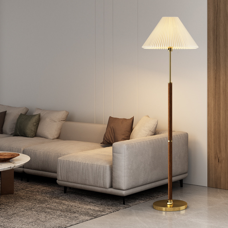 Lampadaire moderne en papier de riz