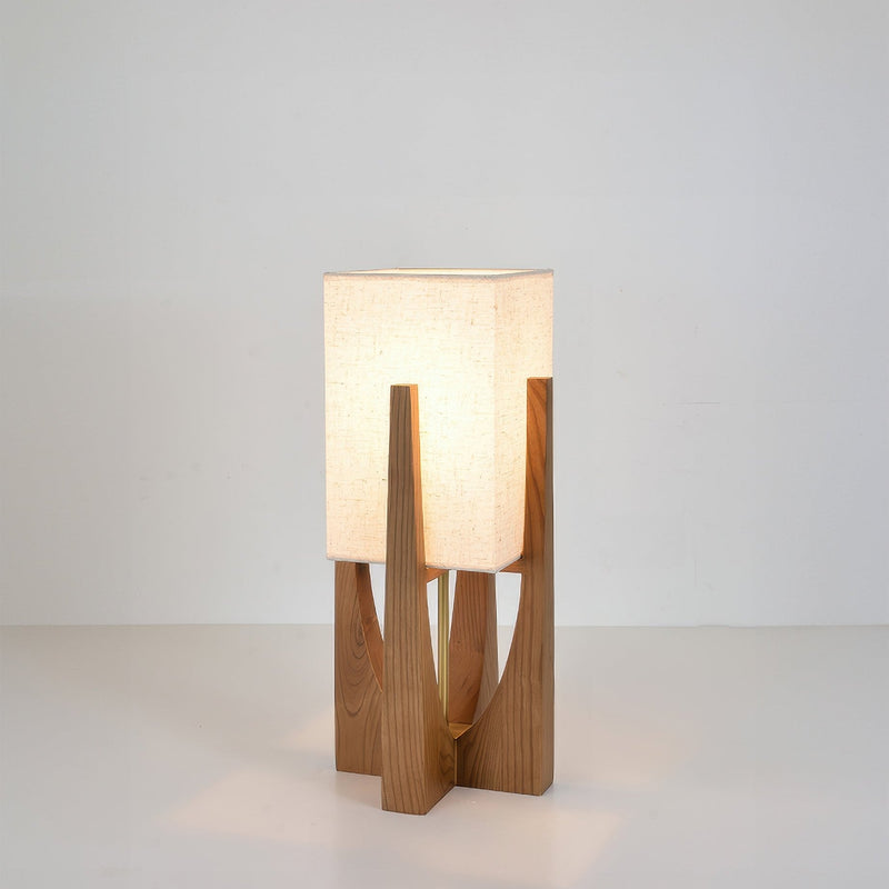 Lampadaire En Noyer De Style Japonais Lampe En Bois Massif Simple