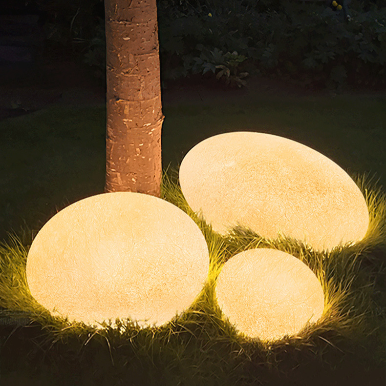 Lampes en pierre étanches pour l'extérieur