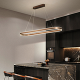 Chandelier de cuisine en or rose