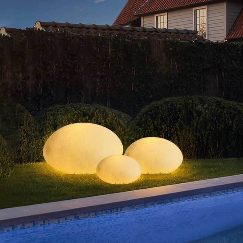 Lampes en pierre étanches pour l'extérieur