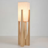 Lampadaire En Noyer De Style Japonais Lampe En Bois Massif Simple