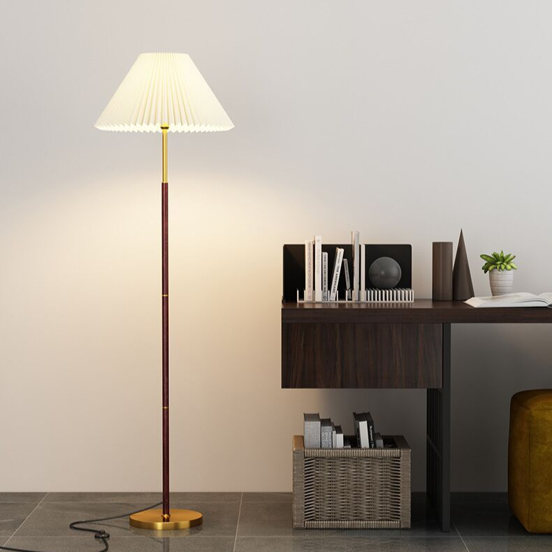 Lampadaire moderne en papier de riz