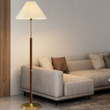 Lampadaire moderne en papier de riz
