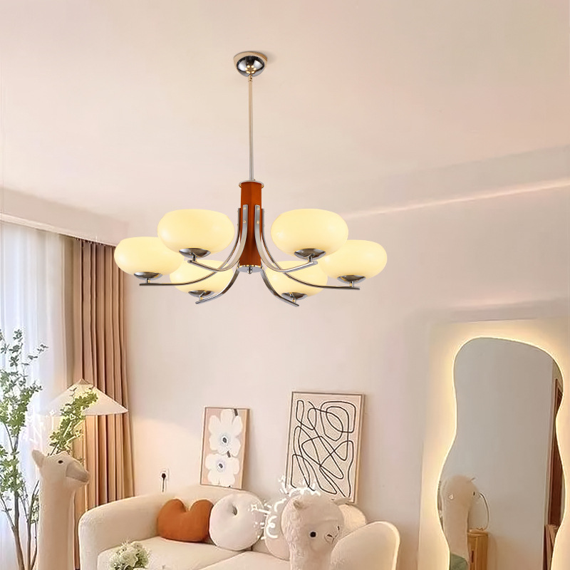 3/5 Tête Bauhaus Chandelier