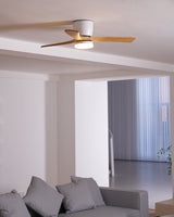 Ventilateur de plafond en bois