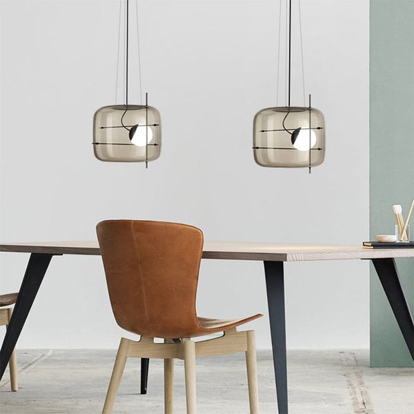 Lampe Pendante En Verre Plot