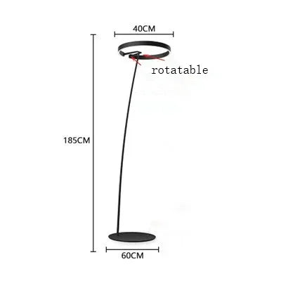 Nordic Led Designer Lampadaire De Pêche