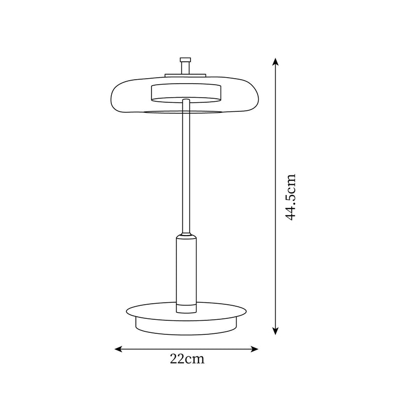 Ronaldo lampe de table