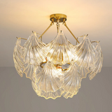 Lustre en forme de coquillage
