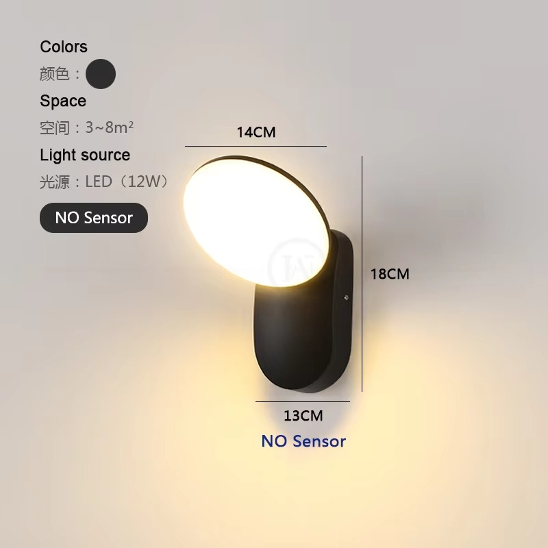 Applique LED à détecteur de mouvement