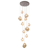 Lustre d'escalier moderne