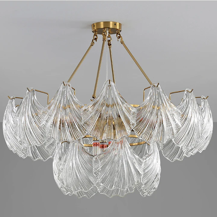 Lustre en forme de coquillage
