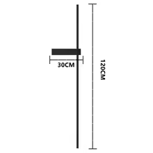 Applique pilier pour l'extérieur