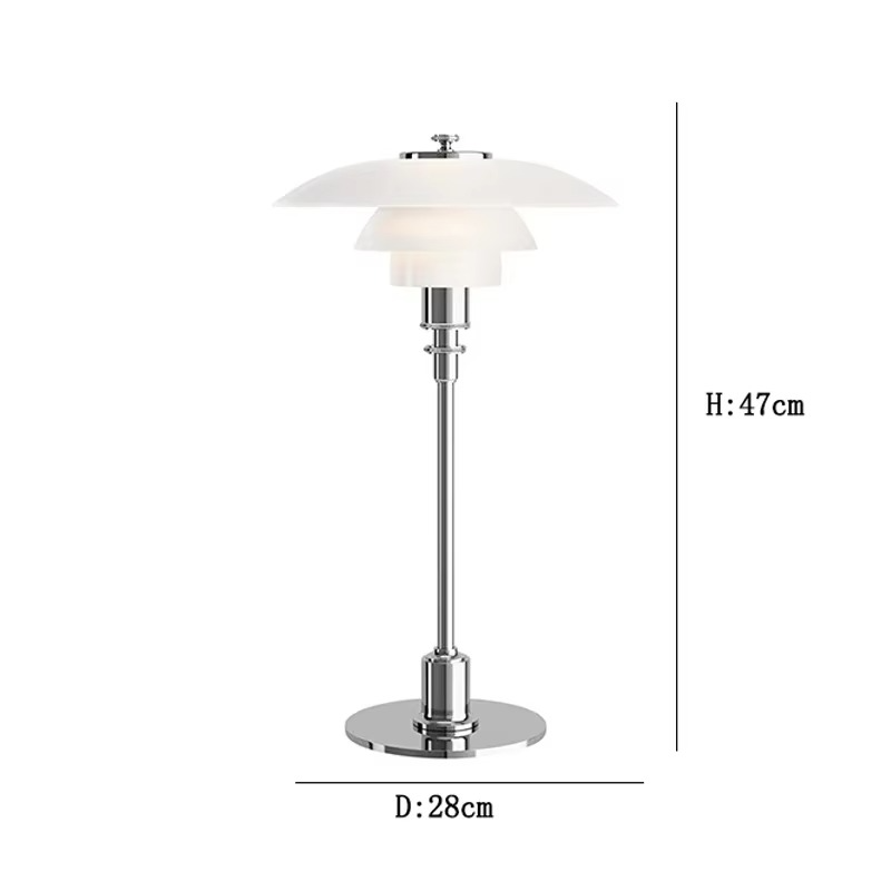 Lampe à poser de designer danois
