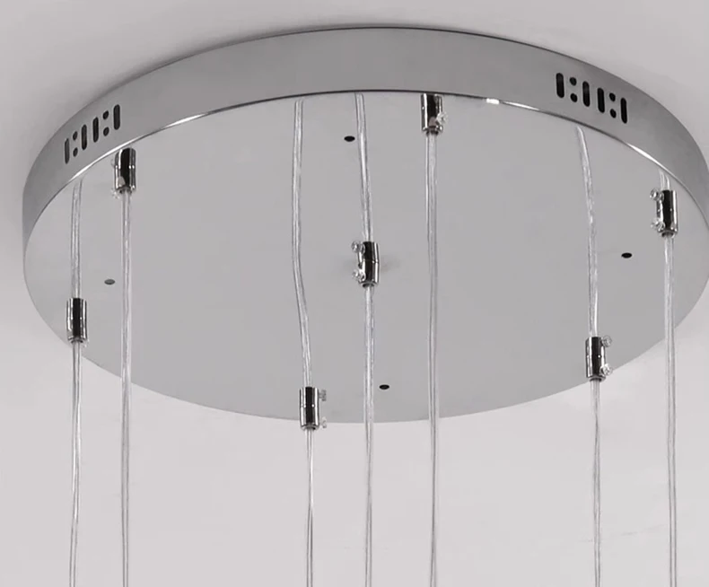 Lustre d'escalier moderne