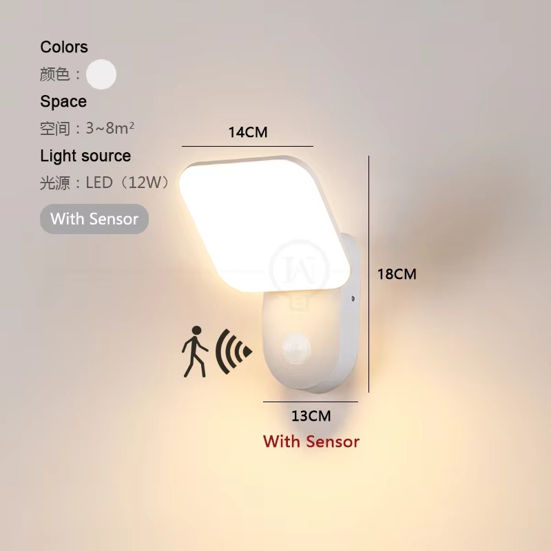 Applique LED à détecteur de mouvement