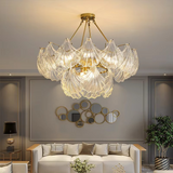 Lustre en forme de coquillage