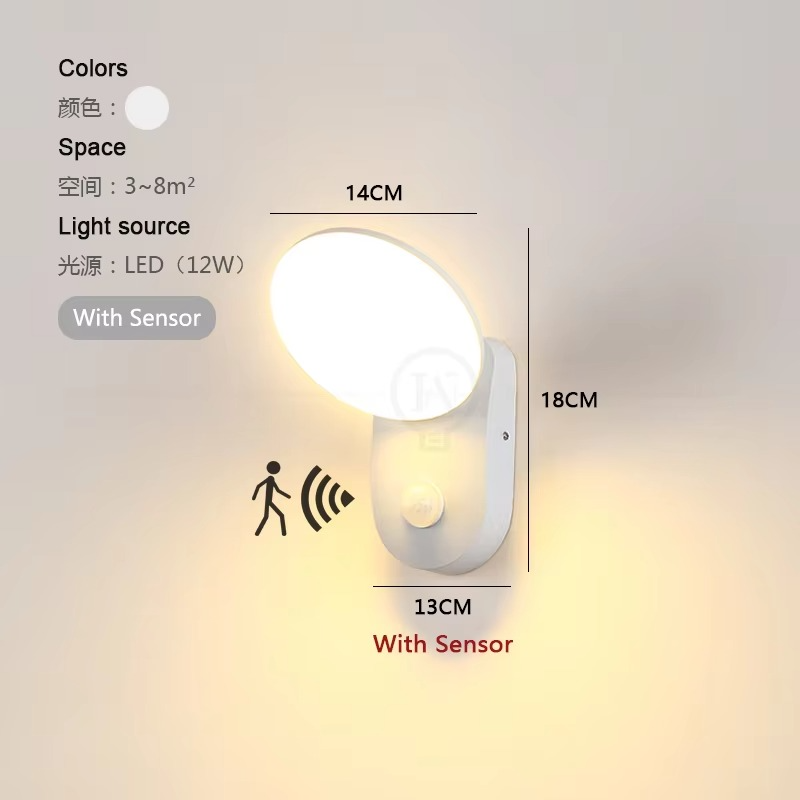 Applique LED à détecteur de mouvement