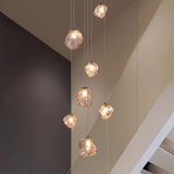 Lustre d'escalier moderne