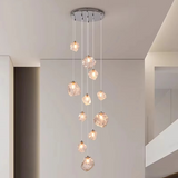 Lustre d'escalier moderne