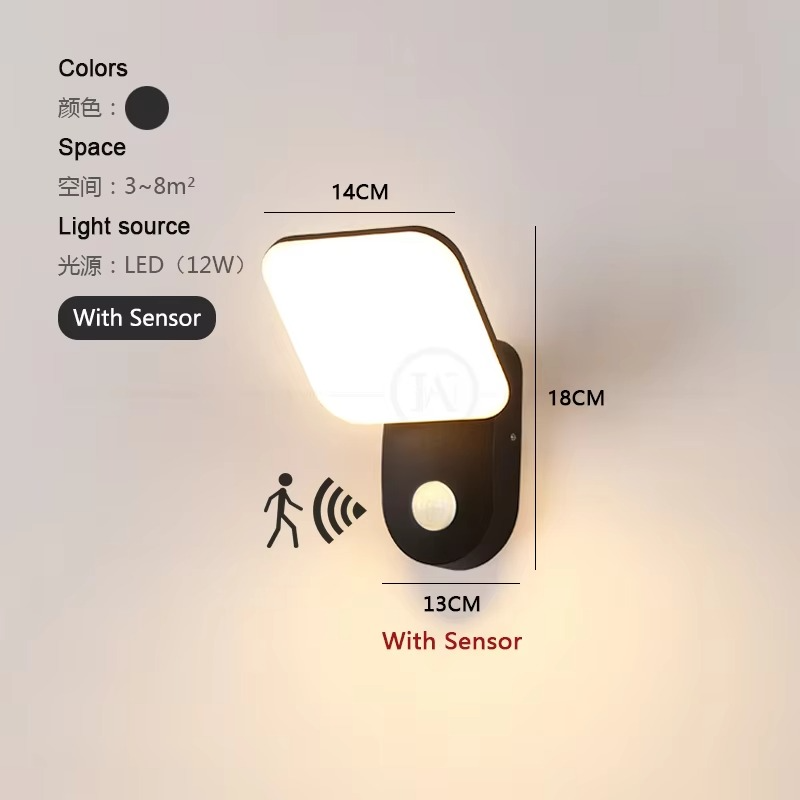 Applique LED à détecteur de mouvement