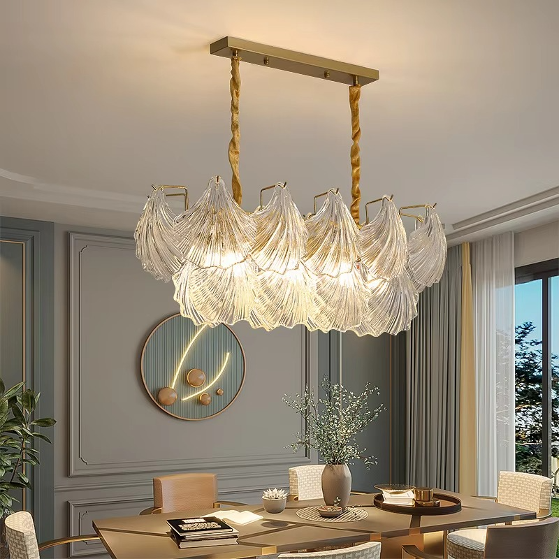 Lustre en forme de coquillage