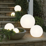 Lampe solaire sphérique pour le jardin