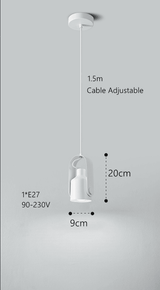 Suspension Nordique | Bois & Métal