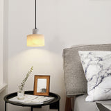 Suspension Simple Scandinave En Marbre Blanc