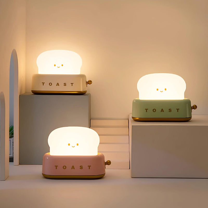 Lampe De Table Toaster Design (Pile Intégrée)