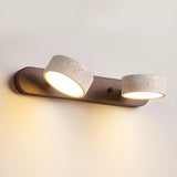 Travertine Duo Lamp Bracket Wall Light